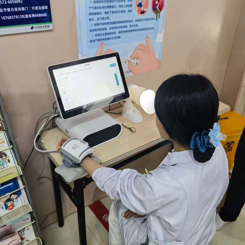 中医四诊仪客户现场